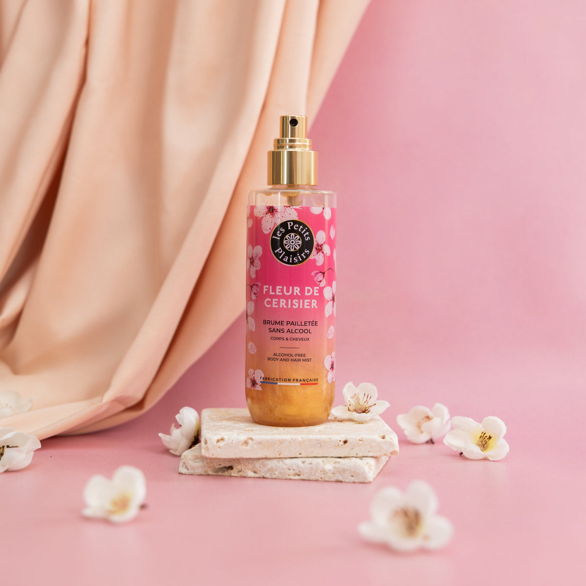 Brume Pailletée Fleur de Cerisier